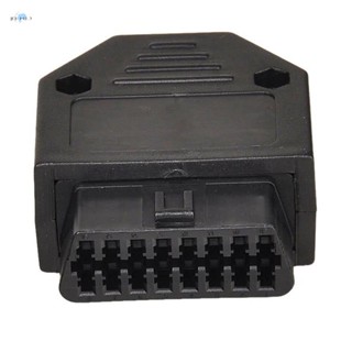 Obd2 OBD II 16 pin อะแดปเตอร์ซ็อกเก็ตเชื่อมต่อ OBD เชื่อมต่อ + Enclosures + Terminal + screws