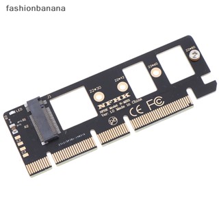 [fashionbanana] อะแดปเตอร์แปลงการ์ดไรเซอร์ NVMe M.2 NGFF SSD เป็น PCI-E PCI express 3.0 16x x4 1 ชิ้น