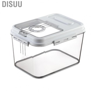 Disuu Rice Dispenser Bin  Great Sealing Performance Container for Kitchen