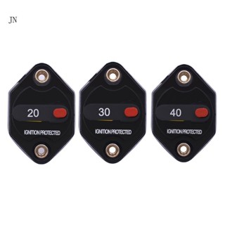 Jn เบรกเกอร์เบรกเกอร์ 30A พร้อมรีเซ็ตแมนนวล กันน้ํา 12V-32VDC สําหรับรถยนต์ เรือ