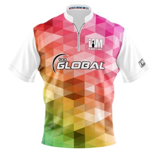 เสื้อโปโลแขนสั้น ลายทีมชาติฟุตบอลชั้นนํา 900 Global DS 2129-9G 3D