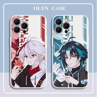 Genshin anime เคสไอโฟน 14 pro max iPhone X Xr Xs Max 7 8 Plus Se2020 case เคส 11 12 13 promax 8พลัส Genshin Impact