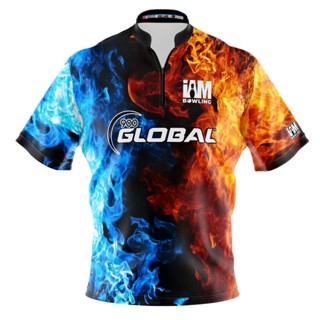 เสื้อโปโล 3D 900 Global DS Bowling Jersey 1528-9G สําหรับผู้ชาย