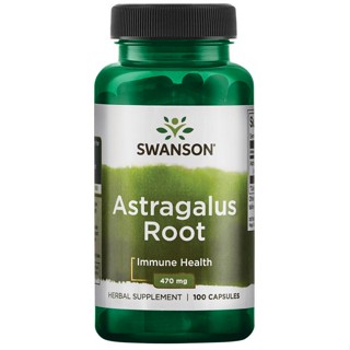 Swanson Astragalus Root แคปซูล 470 มก. [100 แคปซูล]