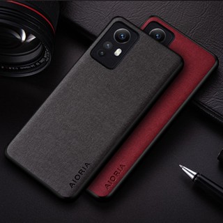 เคสโทรศัพท์มือถือหนัง ลายสิ่งทอ เรียบง่าย สําหรับ redmi note 12s xiaomi redmi note 12s 4g