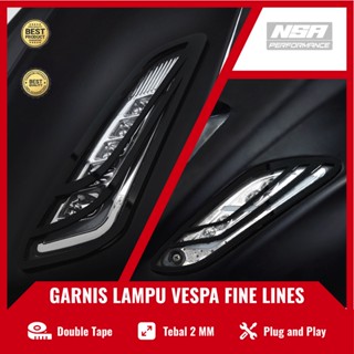 Nsa GARNISH COVER VESPA ไฟสัญญาณ ด้านหน้า และด้านหลัง VESPA ไฟสัญญาณ ฝาครอบกระจังหน้า ไฟสัญญาณ VESPA