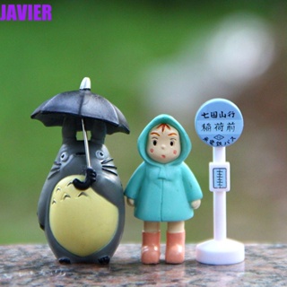 JAVIER ฟิกเกอร์ PVC รูปการ์ตูนอนิเมะ My Neighbor Totoro เหมาะกับของขวัญวันเกิด ของเล่นสําหรับเด็ก