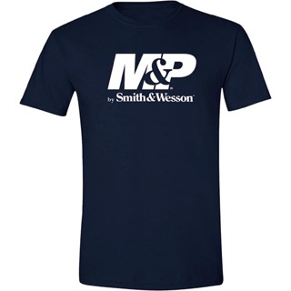 เสื้อยืด พิมพ์ลายกราฟิกโลโก้ Smith Wesson Mp Undertale สําหรับผู้ชาย