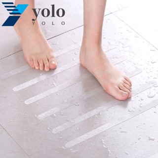 Yolo สติกเกอร์เรืองแสง กันลื่น DIY สําหรับติดตกแต่งอ่างอาบน้ํา