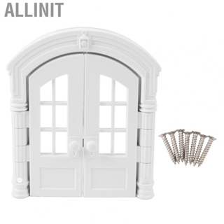 Allinit French  Door  Interior Pet Dog Lock Design Double Doors for Indoor