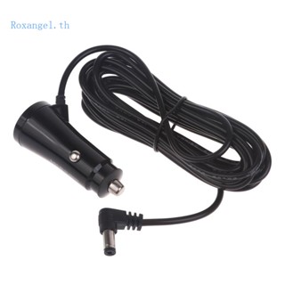 Rox อะแดปเตอร์ซ็อกเก็ตชาร์จในรถยนต์ สําหรับ DVR Vehicle Quick Charge DC5521 Cable