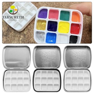 Tarsureth กล่องบรรจุภัณฑ์, อุปกรณ์ศิลปะการเดินทาง กล่องระบายสี, กล่องวาดภาพสีน้ํามัน เล็บ ขนาดเล็ก จานสีน้ํามัน วาดภาพระบายสี เดินทาง