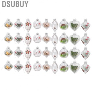 Dsubuy Christmas Ball Ornaments  Premium PET Tree Balls 12 Pieces Eco Friendly for Party