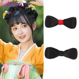 Cabeza Hanfu Hair Chignon Sweet วิกผมนุ่ม สไตล์ฮั่นฝู วินเทจ พร็อพถ่ายรูป สําหรับผู้หญิง