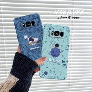 เคส Samsung S8 Plus เคสโทรศัพท์มือถือ ซิลิโคน ลาย Nasa SSGS สําหรับ Samsung S8 S8+ S8 Plus