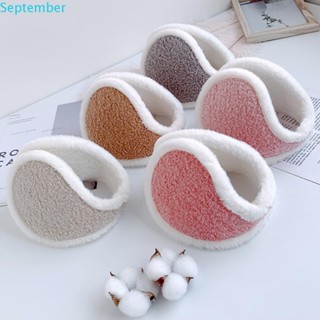 SEPTEMBER Plush Earmuffs Cute Winter Fashion Female Outdoor Adult Male Keep Warmer Ear Warmers