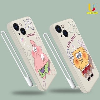 เคสโทรศัพท์มือถือแบบนิ่ม TPU ลายการ์ตูนสพันจ์บ็อบ แพทริก สตาร์ พร้อมสายคล้อง สําหรับ Infinix Hot 10s NFC 10 10t 10 11 Play 10i S4 9 Pro 10 Lite 11 Plus Hot 9 Play 11 11S NFC Smart 4 4C 5 Pro 3 Plus Note 8 10 Tecno Spark 5 PRO A15 A16 A5S Y12 Y20 Y15S Y21S