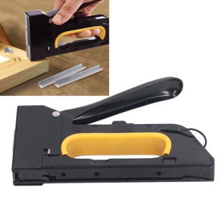 Industrial Shop Staple Gun Heavy Duty Set คู่มือการใช้งาน Brad Nailer Stapler Remover Kit สำหรับงานช่างไม้ตกแต่ง