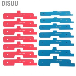 Disuu Gauge Block Set  Wear Resistant Durable Low Density Light Aluminum Alloy Setup Bars  Corrosion for Metal Garden