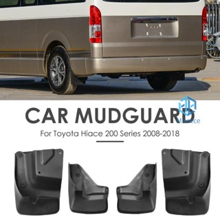 บังโคลน สําหรับ Toyota Hiace 200 Series 08-18 4 ชิ้น ต่อชุด [Missece.th]