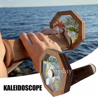 ของเล่นไม้ Kaleidoscope DIY สร้างสรรค์ สําหรับเด็กวัยหัดเดิน ของขวัญส่วนบุคคล เด็ก กลางแจ้ง เกม ผู้ปกครอง และเด็ก