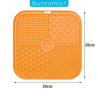 [Sunnimix1] แผ่นรองอาหาร สําหรับสุนัข และแมว