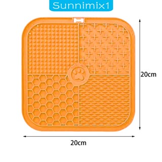 [Sunnimix1] แผ่นรองอาหาร สําหรับสุนัข และแมว