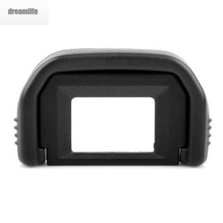 【DREAMLIFE】Eyecup For Canon DSLR EOS 2x Plastic Black Cameras Eyepiece View finder