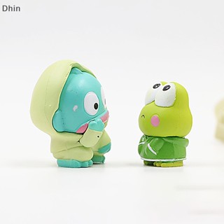 [Dhin] ฟิกเกอร์ตุ๊กตาน่ารัก Pachacco Kuromi Keroppi อะนิเมะญี่ปุ่น DIY ของเล่นตกแต่ง COD