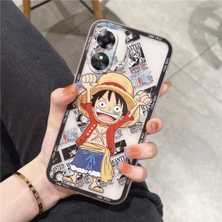 พร้อมส่ง ใหม่ เคสโทรศัพท์มือถือ ซิลิโคนนิ่ม TPU ใส ลายการ์ตูนตลก สร้างสรรค์ สําหรับ OPPO A58 4G 2023 A58 4G