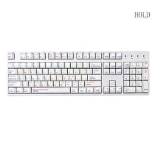 Ace AI ปุ่มกดคีย์บอร์ด PBT 136 คีย์ 6 25U สําหรับ Mechanical Keyboa