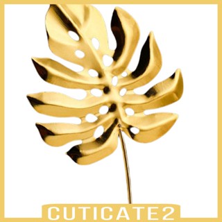 [Cuticate2] ฟิกเกอร์รูปใบไม้ สําหรับตั้งโต๊ะ