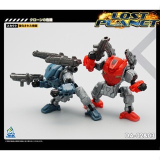 MFT DA03 DA-03 Transformation Diaclone Powered-suit Power Suit Black Mech Solider Lost Planet Action Figure Collection Model Toy