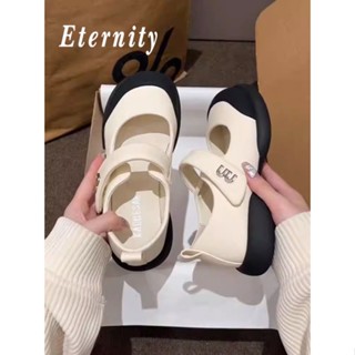 Eternity  รองเท้าแตะ หัวโต รองเท้าไปทะเล เหมาะกับเดินชายหาด สไตล์คลาสสิก สําหรับผู้ชาย และผู้หญิง 2023NEW 31Z071701 ทันสมัย คุณภาพสูง ins Beautiful B20G06I 36Z230909