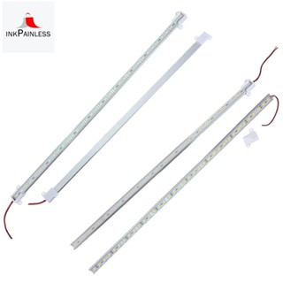 แถบไฟอลูมิเนียม 12V 36 LED 5630 SMD 50 ซม. สีขาวอบอุ่น 2 ชิ้น