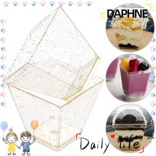 Daphne ถ้วยแก้วใส่ขนมหวาน 60 มล. 10/30/50 ชิ้น Diy