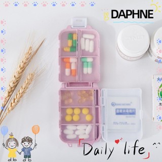 Daphne กล่องเก็บยา 3 ชั้น ขนาดเล็ก แบบพกพา