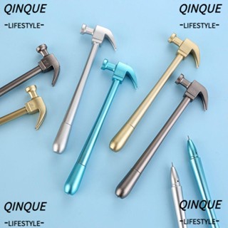 QINJUE Cute Gel Pens Graffiti Imitation Metal Neutral Pen Students Hammer Shape Learning Office Supplies Stationery Writing Tools Sequin Signature Pen/Multicolor