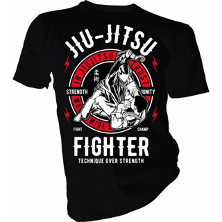 เสื้อยืดผ้าฝ้าย พิมพ์ลายศิลปะการต่อสู้ Mma Ufc Fighter สําหรับผู้ชาย OU46ET565W37062