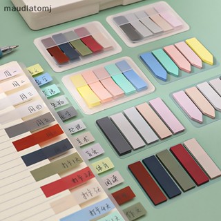 Maud สติกเกอร์กระดาษโน้ต ลายธงสัตว์เลี้ยงน่ารัก สีโปร่งใส สไตล์วินเทจ สําหรับติดตกแต่งที่คั่นหนังสือ เครื่องเขียน 100 แผ่น