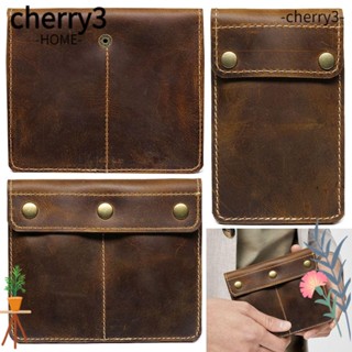 Cherry3 กล่องเคสหนังแท้ ป้องกันฝุ่น สําหรับใส่นาฬิกาข้อมือ