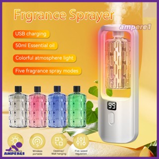 เครื่องพ่นน้ำมันหอมระเหยอัตโนมัติแบบชาร์จไฟได้ Home Fragrance Machine Hotel Bedroom Bathroom -AME1 -AME1