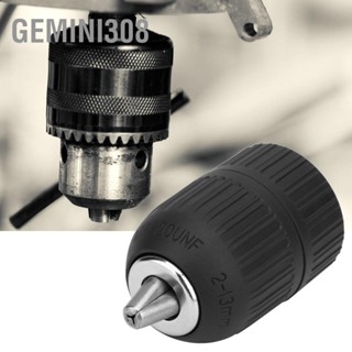 Gemini308 ปลอกพลาสติก 1/2-20UNF เกลียว 2.0mm-13mm หัวจับแบบไม่มีกุญแจสำหรับสว่านไฟฟ้ามือ