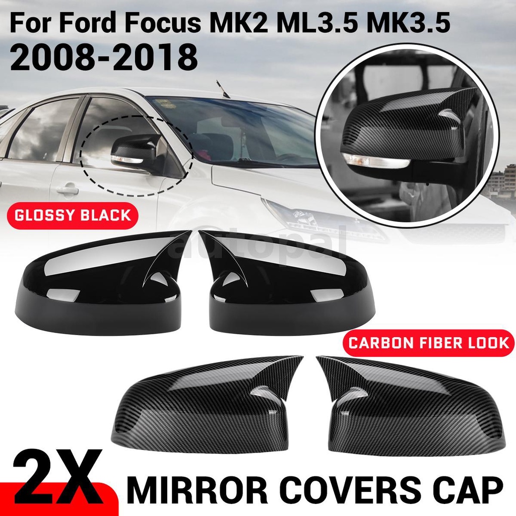 ฝาครอบกระจกมองข้างซ้าย และขวา สําหรับ Ford Focus 2 3 MK2 MK3 2008-2018