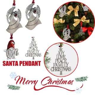 New Christmas Ornaments Metal Snowman Hanging Pendant Christmas Tree Home Decor