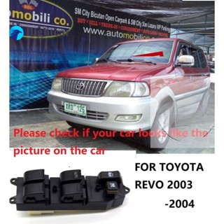 Flightcar สวิตช์ควบคุมหน้าต่างรถยนต์ สําหรับ Toyota Revo 2003 2004 2005 NOT FIT 1999-2002