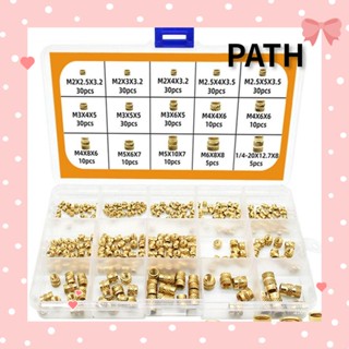 PATH น็อตทองเหลือง M2 M3 M4 M5 M6 300 ชิ้น สําหรับเครื่องพิมพ์ 3D