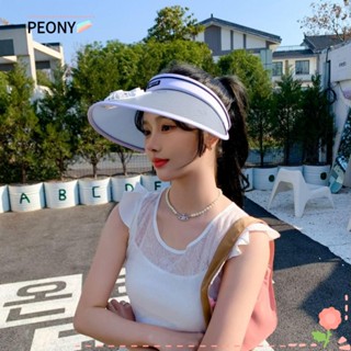 PEONYPAVILION หมวกกันแดด ขนาดเล็ก พร้อมที่คาดผม เหมาะกับใส่กลางแจ้ง