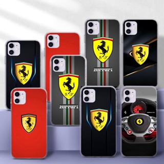 เคสโทรศัพท์มือถือแบบนิ่ม ลายโลโก้รถสปอร์ต Ferrari SXA25 สําหรับ OPPO A55 A54 A94 F19 PRO A94 A95 F19 PRO PLUS Reno 5 Lite 5F 5Z 6Z 5G 5