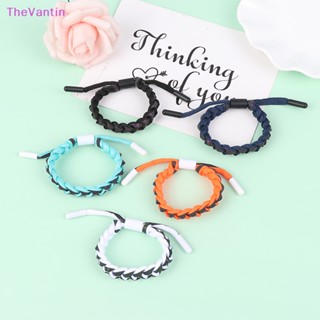 Thevantin สร้อยข้อมือ เชือกถัก สะท้อนแสง ลายสิงโตน้อย ไล่โทนสี เครื่องประดับ ของขวัญ สําหรับผู้ชาย และผู้หญิง